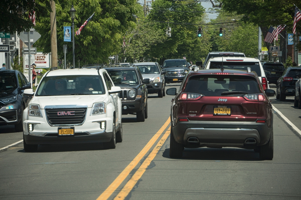 Traffic has become a routine nightmare on the north fork.