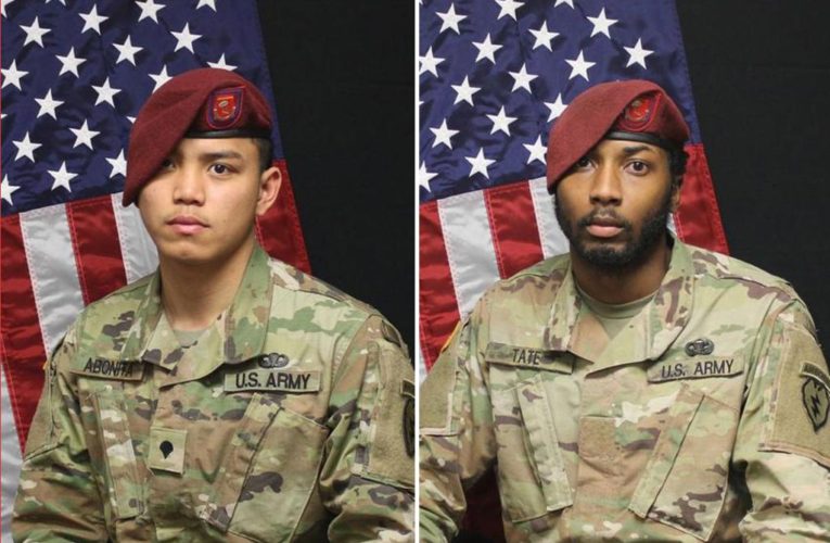 US Army soldiers Lyndon Abonita, Valsin Tate Jr. killed in Alaska car crash