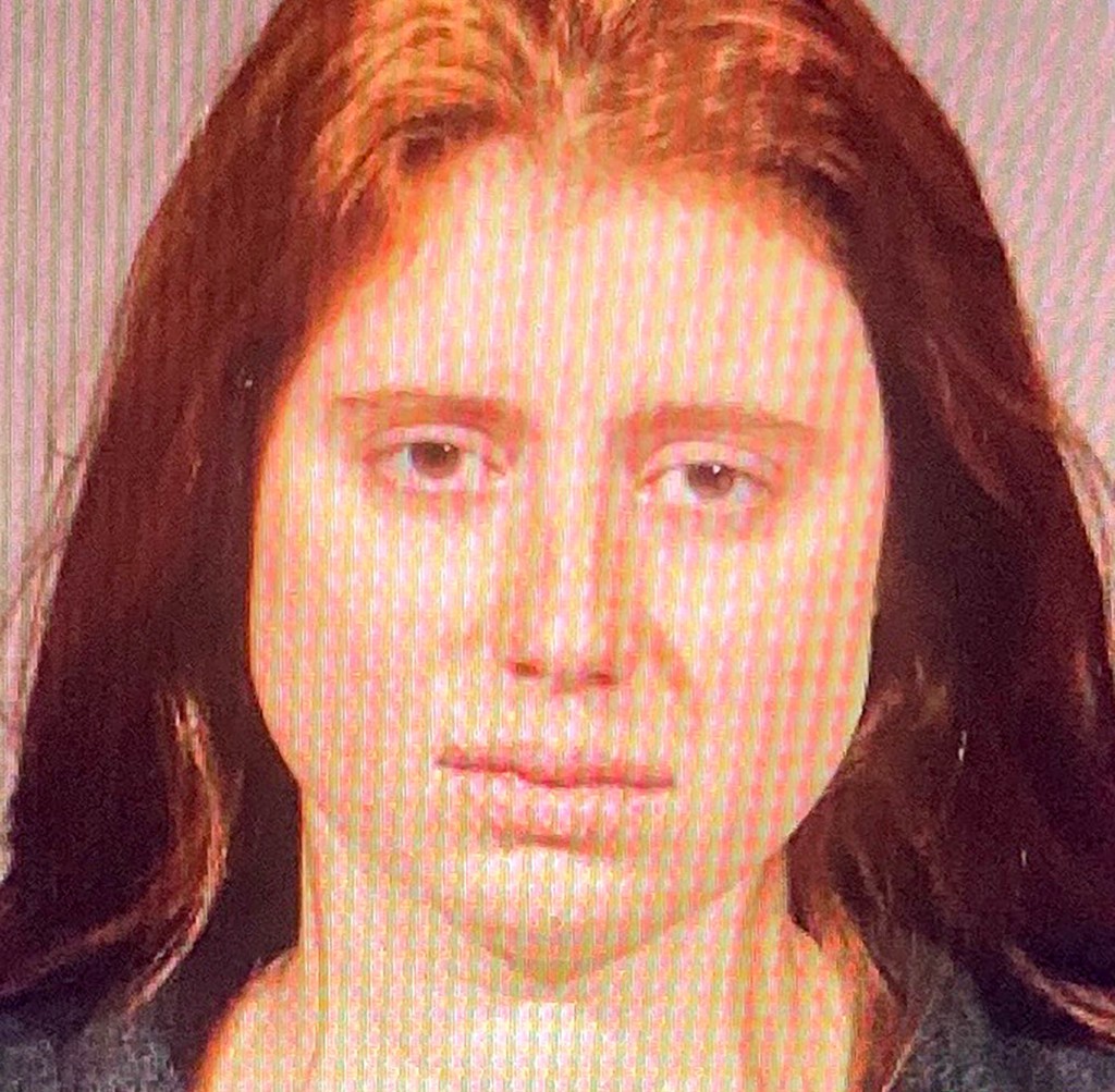 Mugshot of Lauren Pazienza, 26, of Port Jefferson, Long Island, New York, turned herself in to New York police yesterday.  Lauren Pazienza suspect in the death of Broadway singing coach Barbara Maier Gustern  has been charged with manslaughter. 