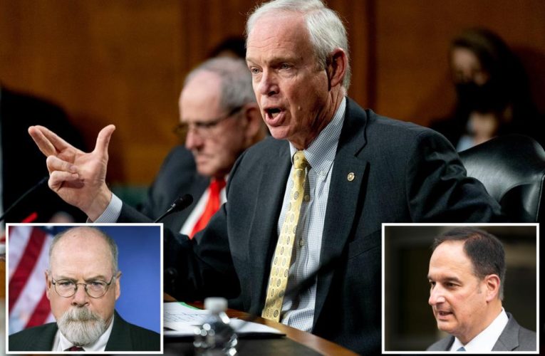 Sen. Johnson says Sussmann trial reveals Clinton corruption