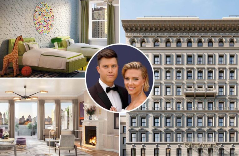 Scarlett Johansson and Colin Jost spied eyeing $23M NYC penthouse