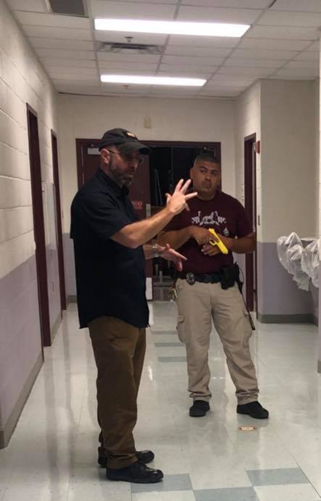 The Uvalde CISD Police Department posted the 2020 school-shooter training on their Facebook. 