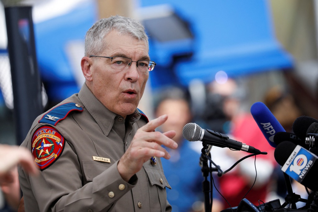 Colonel Steven McCraw, director of the Texas Department of Public Safety