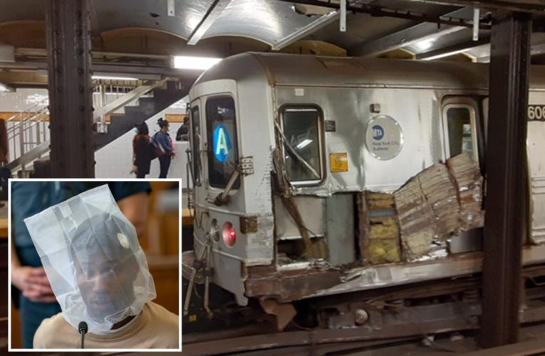 Man who derailed subway train sentenced to prison time