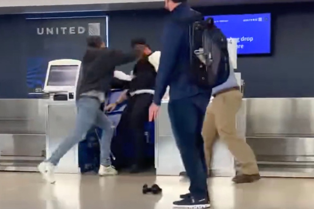 Airport fight