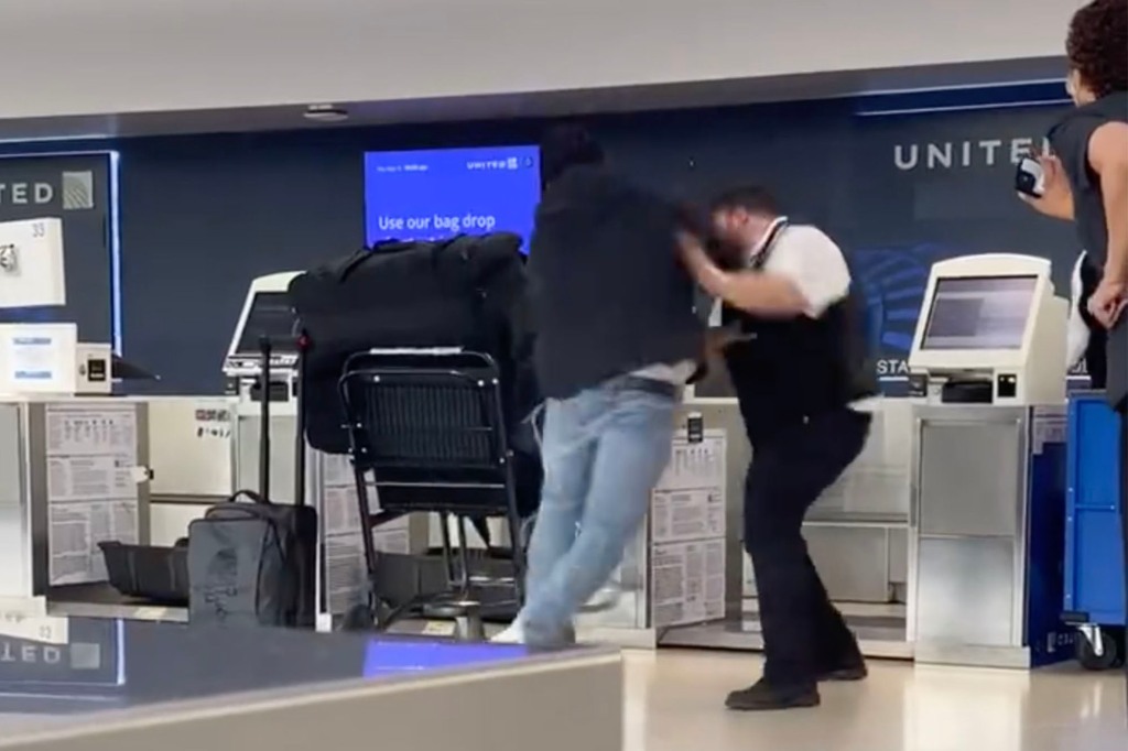 airport fight