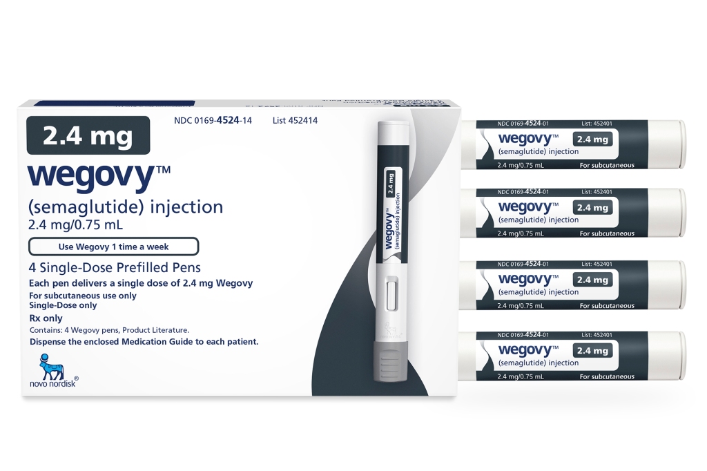 Wegovy, which, like Ozempic, contains semaglutide, is recommended for patients who have a body mass index of 27 or higher, with at least one weight-related medical condition.