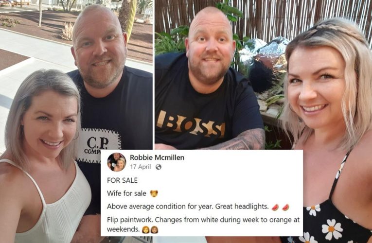 Husband posts wife ‘for sale’ ad like she’s a used car