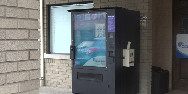 In Cincinnati, this vending machine dispenses Narcan and fentanyl test strips.