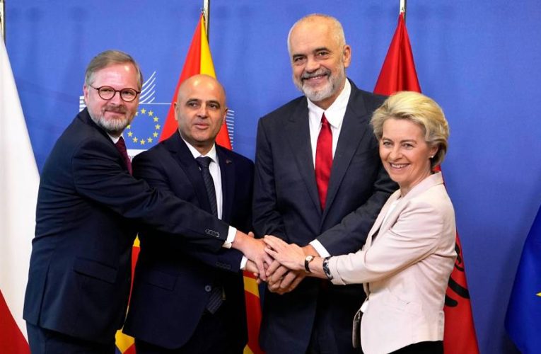 ‘Historic moment’: EU opens accession negotiations with Albania and North Macedonia