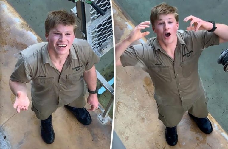 Robert Irwin reacts to being hit on, reveals if he’s dating
