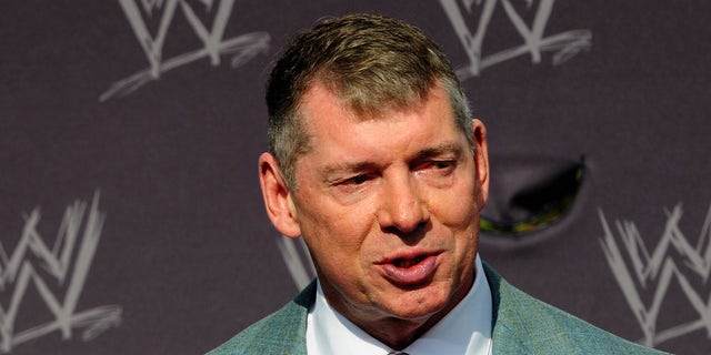 Chairman and CEO of WWE Vince McMahon attends a press conference announcing that Sun Life Stadium will host WWE's WrestleMania XXVIII on Sunday April 1, 2012 at Fontainebleau Miami Beach on February 9, 2011 in Miami Beach, Florida. 