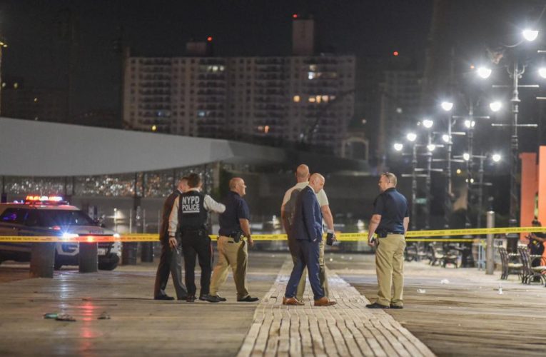 Five shot at Coney Island boardwalk, one in critical condition