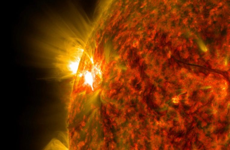 Giant sunspot threatens Earth, solar flare may cause blackouts