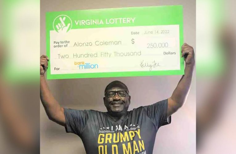 Virginia man wins $250K lottery playing numbers he says he saw in a dream