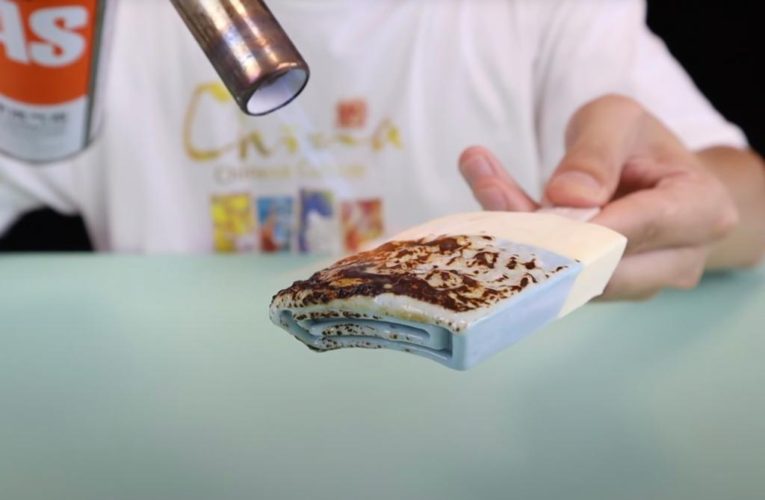 Terrifying Chinese ice cream doesn’t seem to melt in viral video