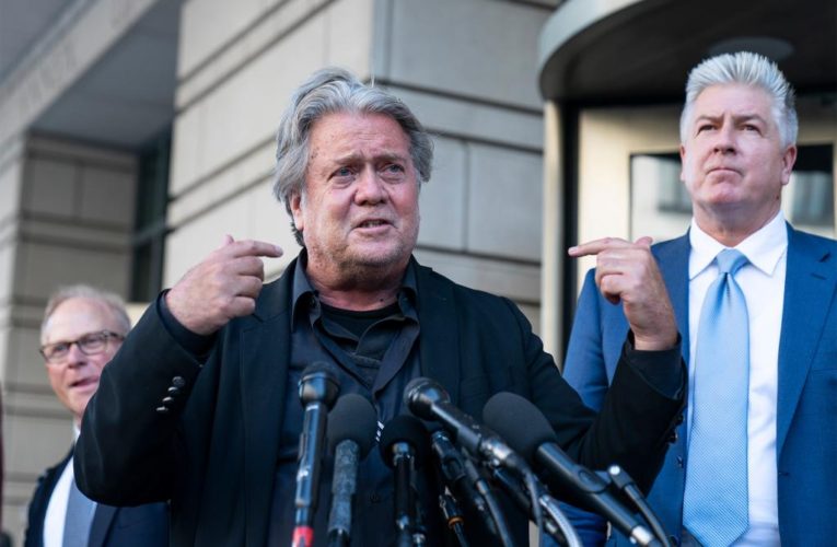 Judge allows Trump letter in Bannon trial as prosecution rests