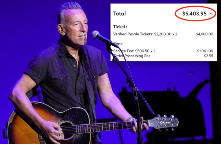 Fans livid over Ticketmaster selling $5K Springsteen tickets