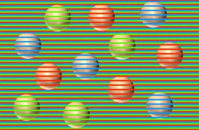 The colors you see in this optical illusion could expose your IQ