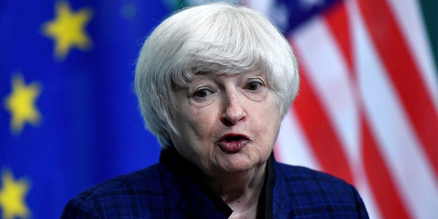 Treasury Secretary Janet Yellen on Sunday downplayed recession fears, saying the U.S. economy is "not an economy that's in recession."