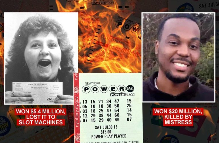 These lottery winners lost it all after hitting the jackpot