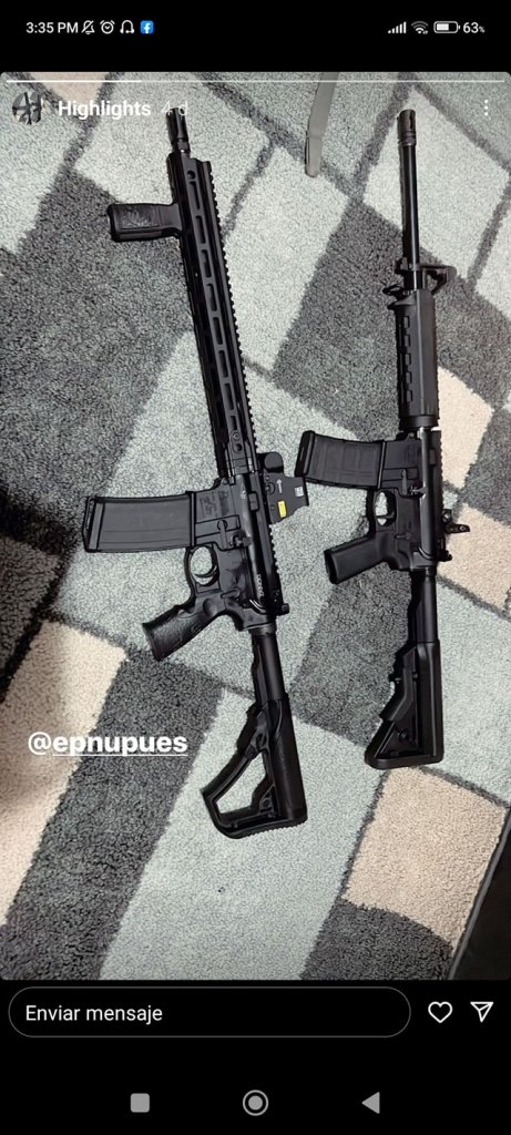 Shooter 18-yr old Salvador Ramos
Instagram user epnupues posted screen shots of a conversation she had with Texas school shooter Salvador Ramos. Ramos tagged her account in a photo he posted showing two machine guns.  Ramos allegedly shot and killed 14 students and one teacher at Robb Elementary School in Uvalde, Texas, Tuesday, May 24, 2022. 