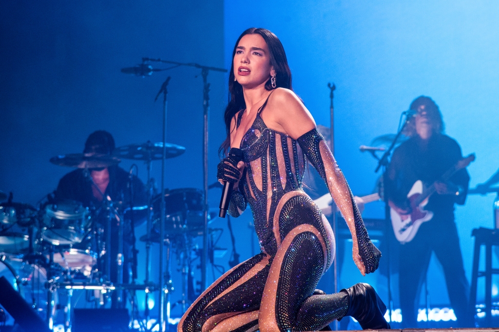 Dua Lipa performed several songs from her Grammy-winning album.