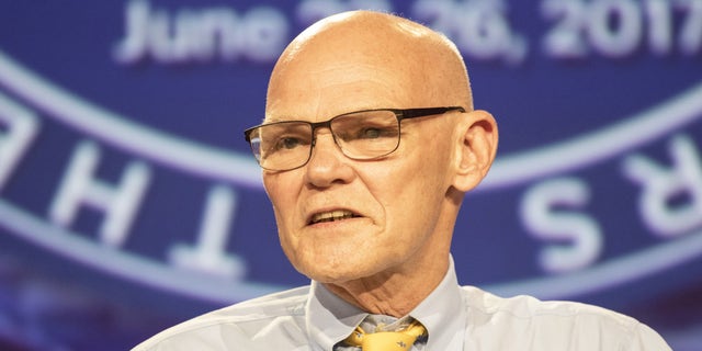 James Carville speaks