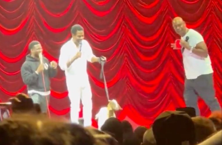 Dave Chappelle appears as surprise opener at Chris Rock-Kevin Hart MSG show