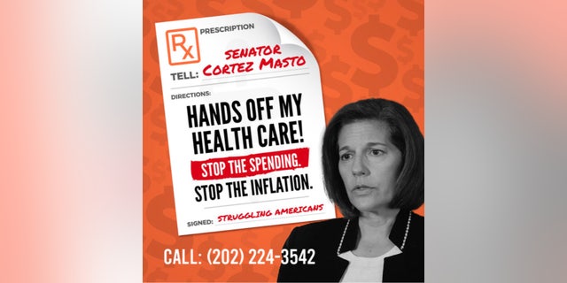 Heritage Action targets vulnerable Democrats, including Sen. Cortez-Masto, in new ad blitz.