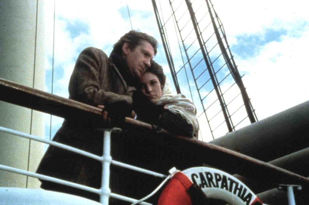 David Warner, seen here with Susan Saint James, also starred in 1979's "S.O.S. Titanic."
