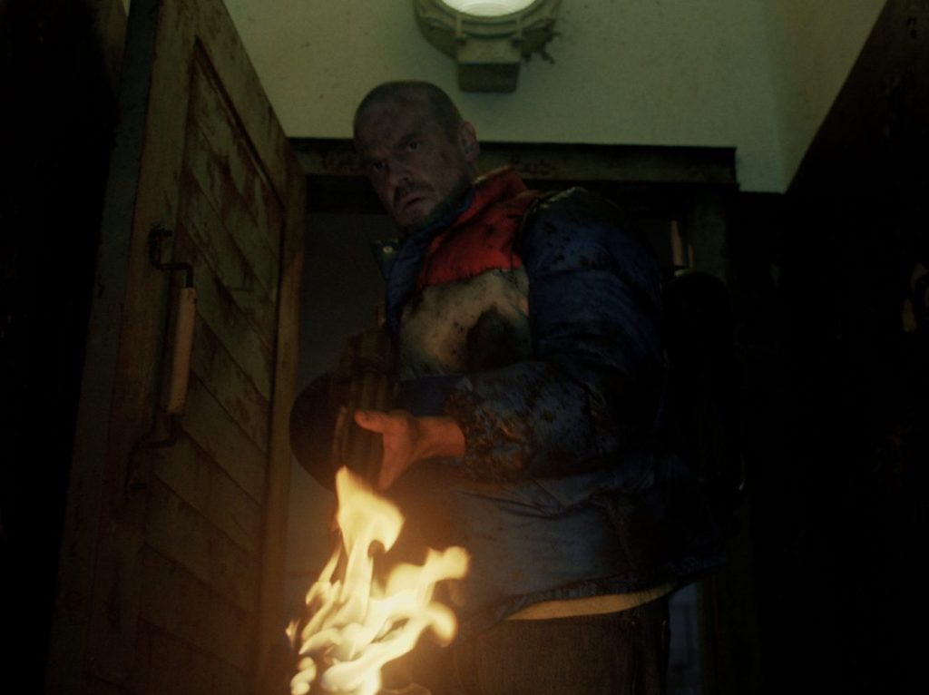 Harbour as Jim Hopper in season 4 of "Stranger Things."