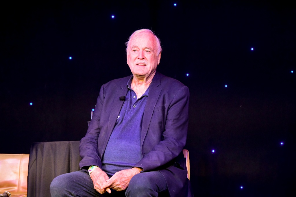 John Cleese speaks at 'Comedy with the Cleeses'