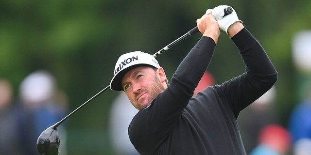 Graeme McDowell of Northern Ireland on the seventh during day one of the JP McManus Pro-Am at Adare Manor Golf Club in Adare, Limerick.