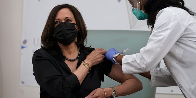 Vice President Kamala Harris contracted COVID-19 in April.