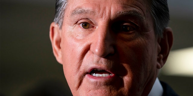 Sen. Joe Manchin, D-W.Va., a key holdout vote on President Joe Biden's domestic agenda.