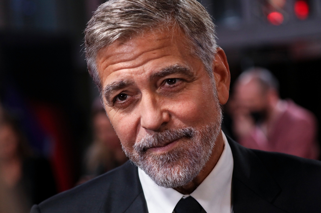 George Clooney in 2021 during the premiere of "The Tender Bar" at the London Film Festival.