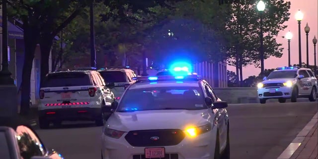 Officers with the Metropolitan Police Department's First District responded to an alleged shooting at the Mandarin Oriental Hotel in Washington, D.C. 