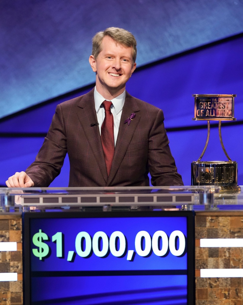 Ken Jennings at podium