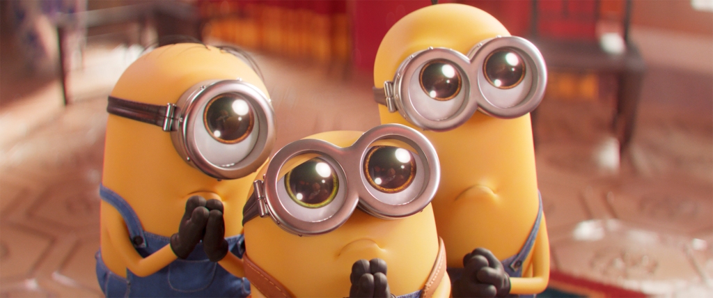 The Minions hark back to classic comic strips. 