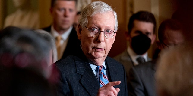 Senate Minority Leader Mitch McConnell, R-Ky., said "democrats are unifying the country in unhappiness on a dark path down which they're taken our economy," in response to the bill.