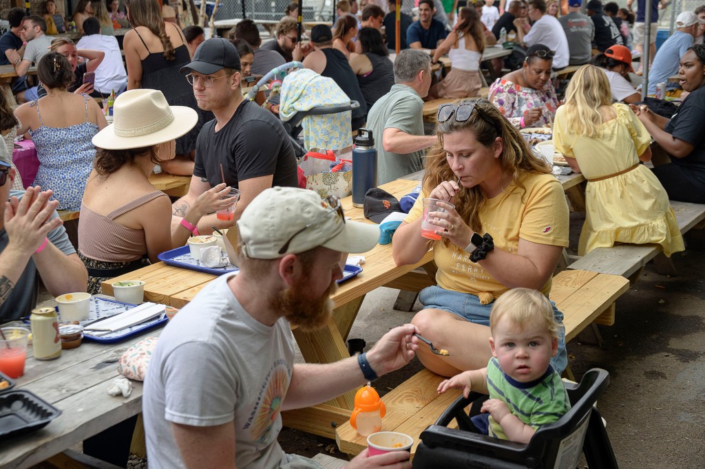 It's become increasingly popular for parents to bring their little kids out drinking. Some patrons are unbothered, but some hate the idea.