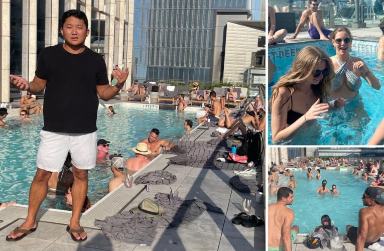 Heat wave turns NYC’s luxury pools into a ‘frat party’