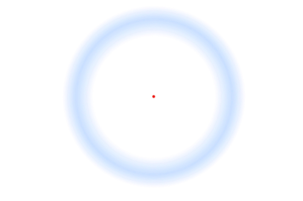 blurry image of a target