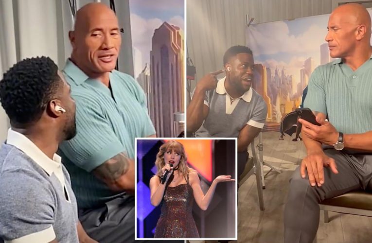 Taylor Swift drops ‘Bad Blood (Taylor’s Version)’ with help from The Rock and Kevin Hart