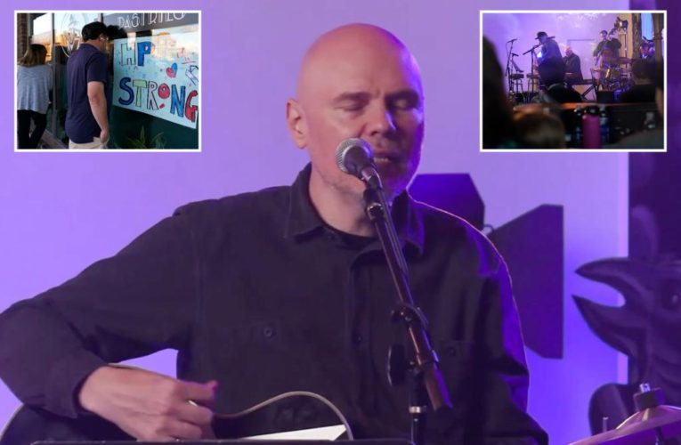 Billy Corgan holds benefit concert for Highland Park parade shooting victims