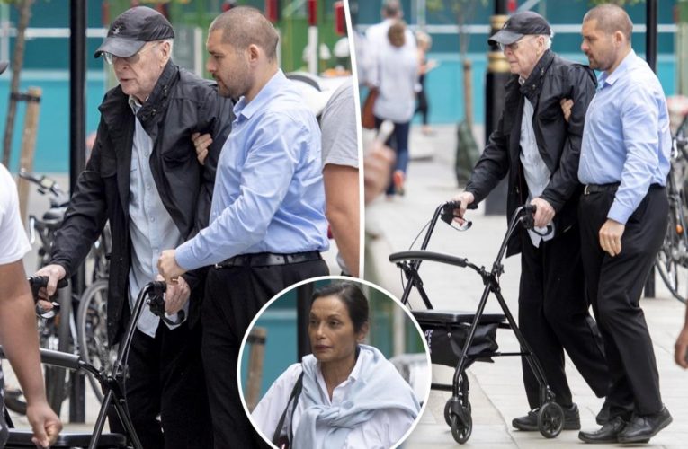 Michael Caine, 89, seen out and about following major spinal surgery