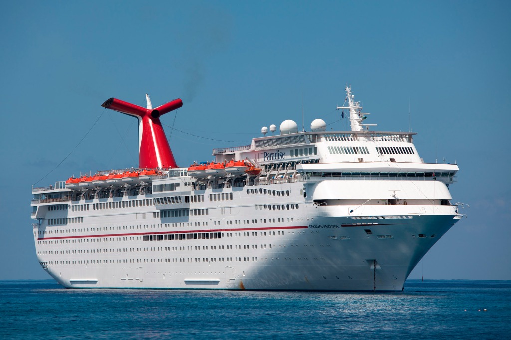 A Carnival cruise ship boat that apparently has two secret rooms.