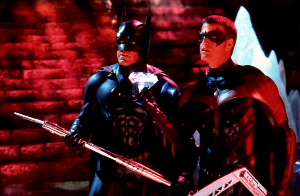 Costume designer Jose Fernandez claimed that the "bat nipples" worked far better in Schumacher's maiden bat-flick "Batman Forever."