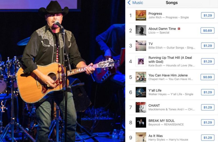 John Rich’s song ‘Progress’ goes No. 1 after Truth Social release